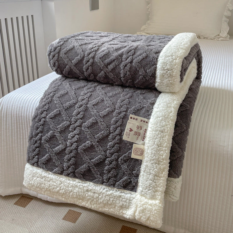 WarmHaven Couverture en polaire double face | Douce et chaude pour l’hiver