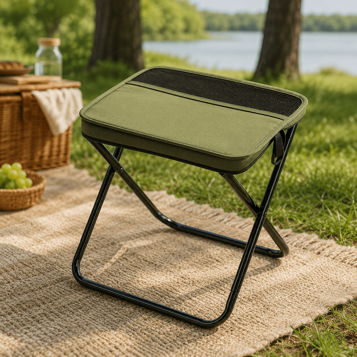 2-IN-1 CHAIR BAG – Waterproof Folding Chair & Backpack for Outdoor Adventures