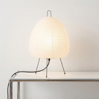 Aki Lampada da Tavolo | Design Wabi-Sabi in Carta, Atmosfera Rilassante