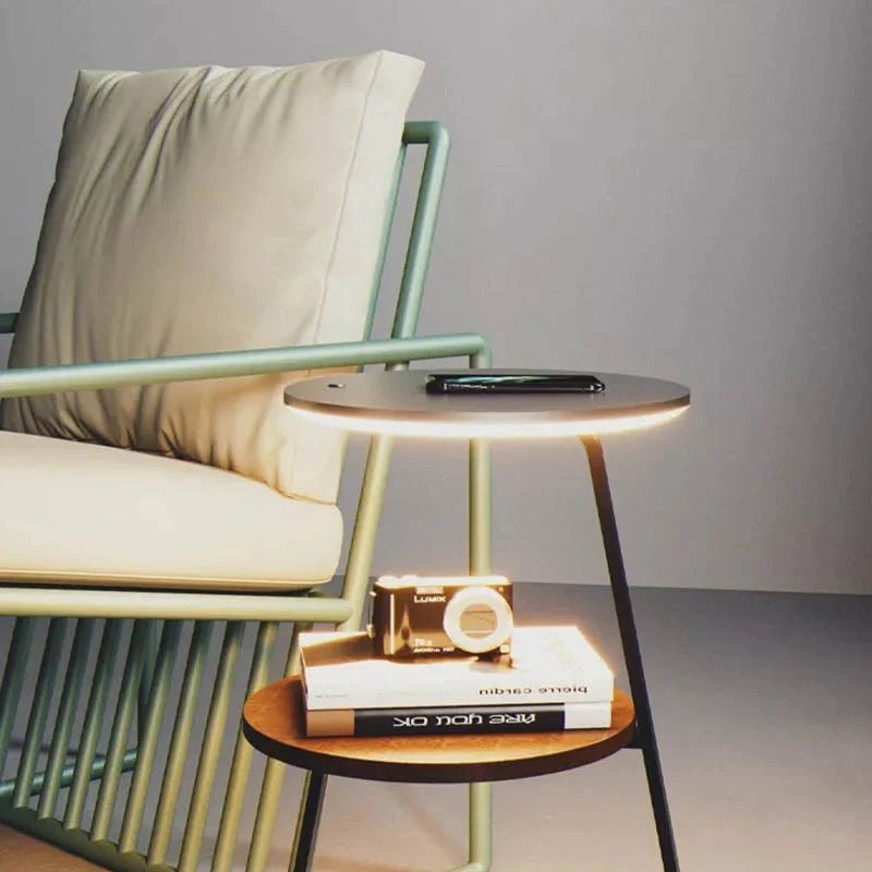 Artis Tavolo | Caricabatterie Wireless, Illuminazione Ambientale
