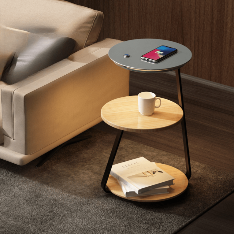 Artis Tavolo | Caricabatterie Wireless, Illuminazione Ambientale