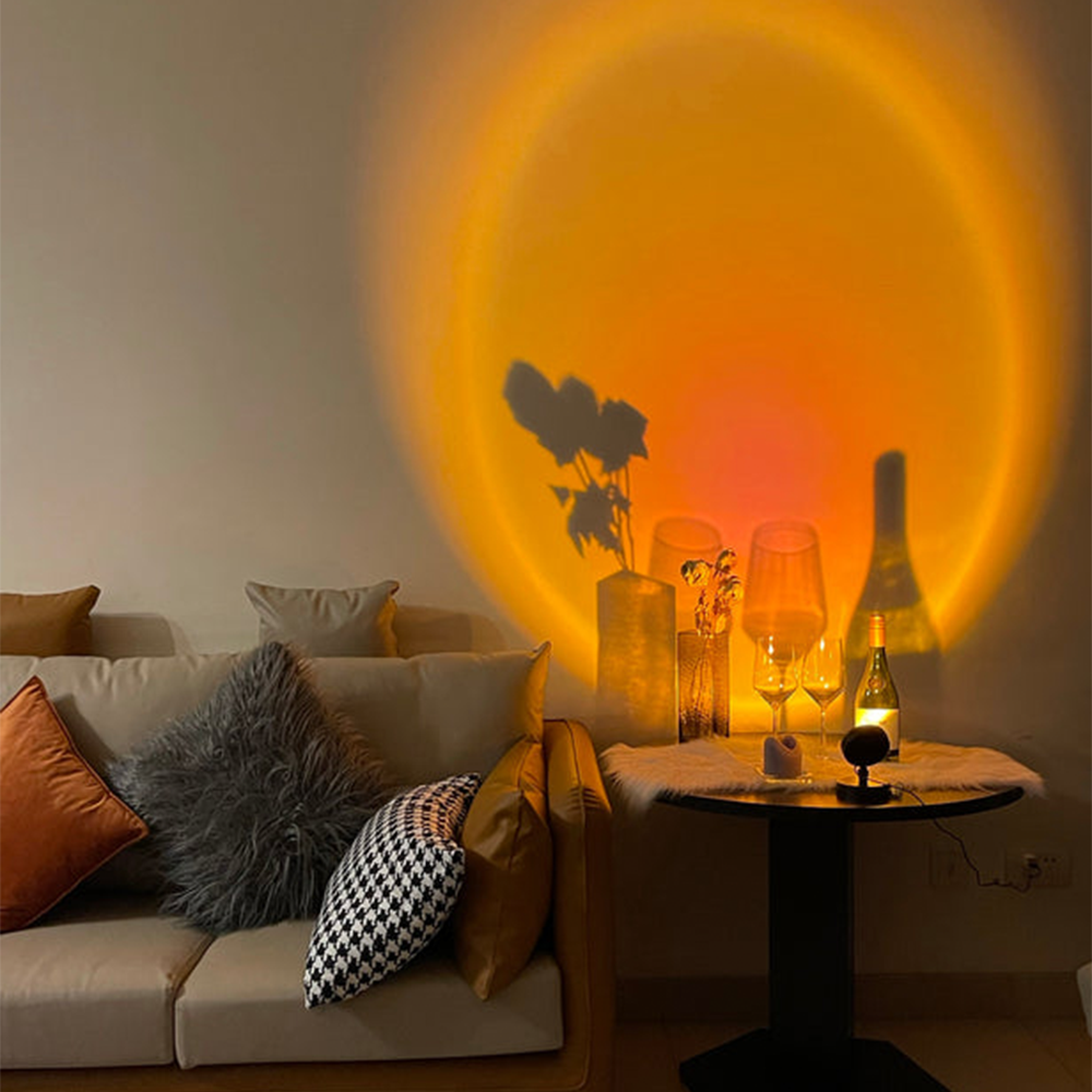 Bagliore Mini Lampada da Tavolo | LED Retro, Design Compatto, Alimentazione USB
