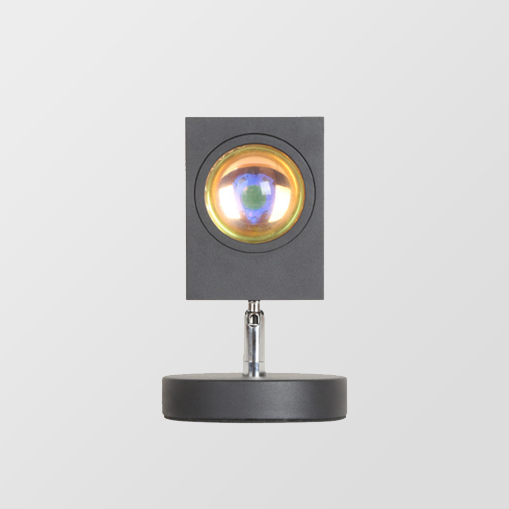 Bagliore Mini Lampada da Tavolo | LED Retro, Design Compatto, Alimentazione USB