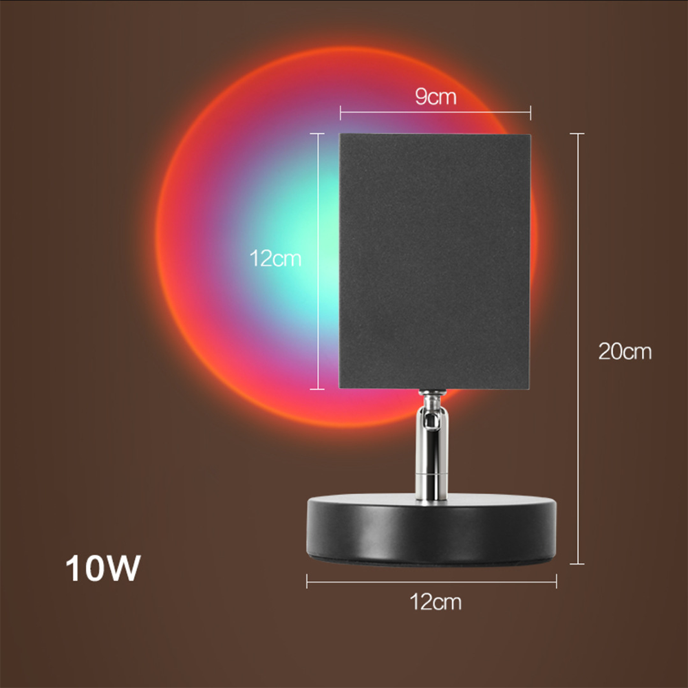 Bagliore Mini Lampada da Tavolo | LED Retro, Design Compatto, Alimentazione USB