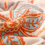 Borea Coperta Boho | 100% Cotone, Floreale Rustica