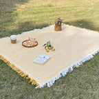Borella Coperta da Picnic | Intrecciata con Nappe Decorative Boho