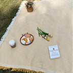 Borella Coperta da Picnic | Intrecciata con Nappe Decorative Boho