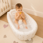 Bubbling Baby Bath | Gonfiabile e Compatto, Sicuro per Interni ed Esterni