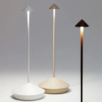 ClarityGlow Tischlampe | Kabellose, wasserdichte LED