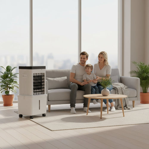 Cleo Climatizzatore Mobile | 3 in 1, Silenzioso, Senza Tubo