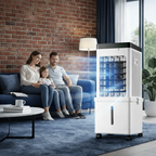Cleo Climatizzatore Mobile | 3 in 1, Silenzioso, Senza Tubo