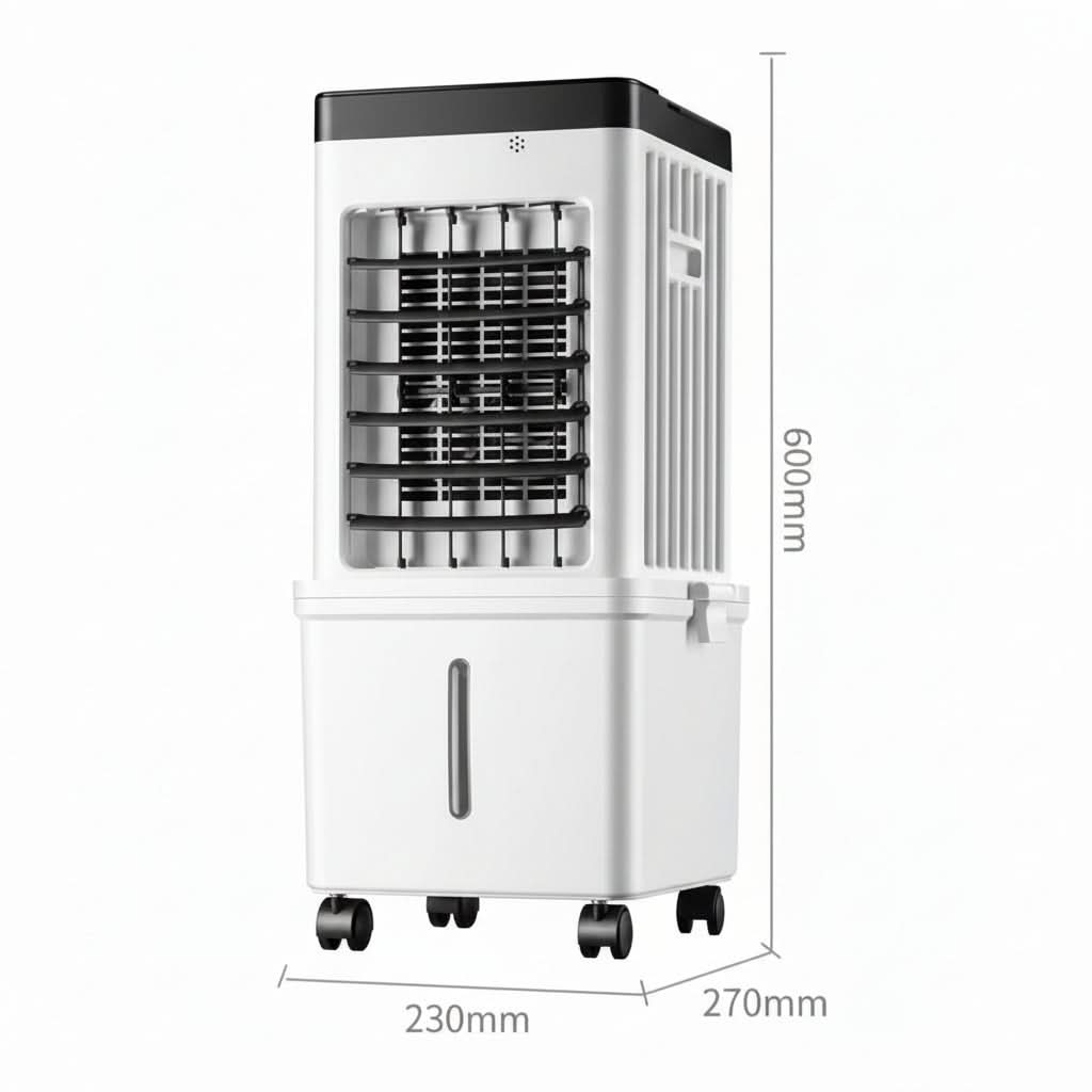 Cleo Climatizzatore Mobile | 3 in 1, Silenzioso, Senza Tubo