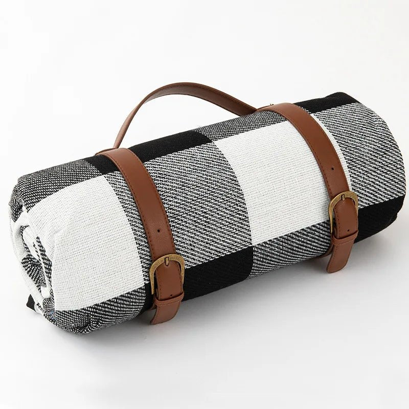Cleo Coperta Picnic | Impermeabile, Pieghevole con Imbottitura in Spugna