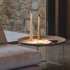 Clévara Lampada da Tavolo | Design Scandinavo Minimalista, LED Senza Fili