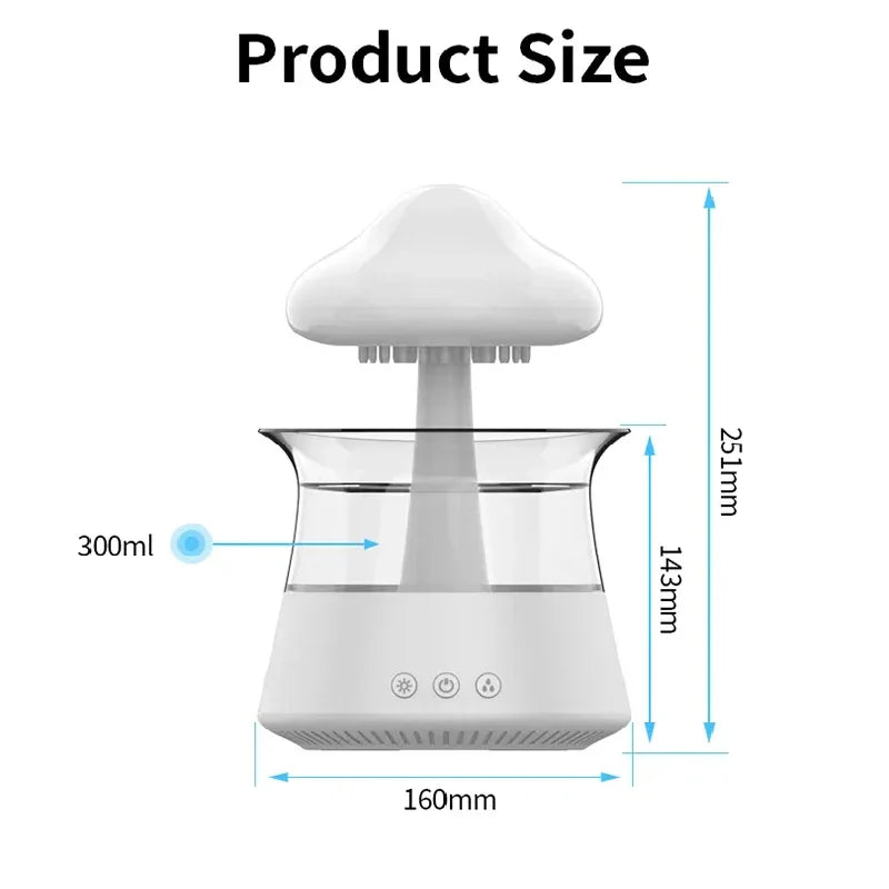Cloud Lampada Umidificatore | Aromaterapia e Illuminazione Silenziosa