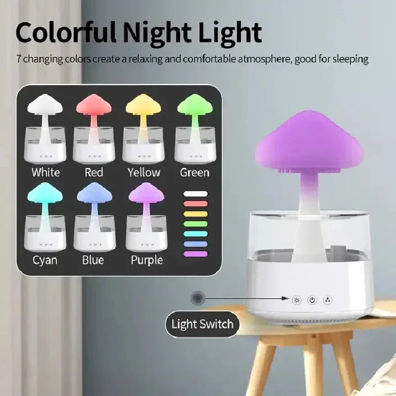 Cloud Lampada Umidificatore | Aromaterapia e Illuminazione Silenziosa