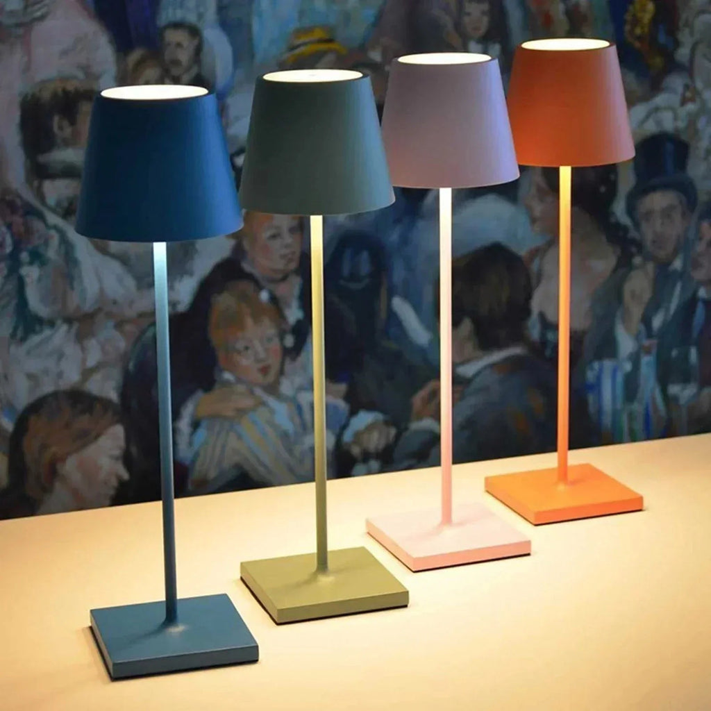 Elysian Lampada | Ricaricabile Senza Fili, Design Elegante, LED, Resistente all'Acqua