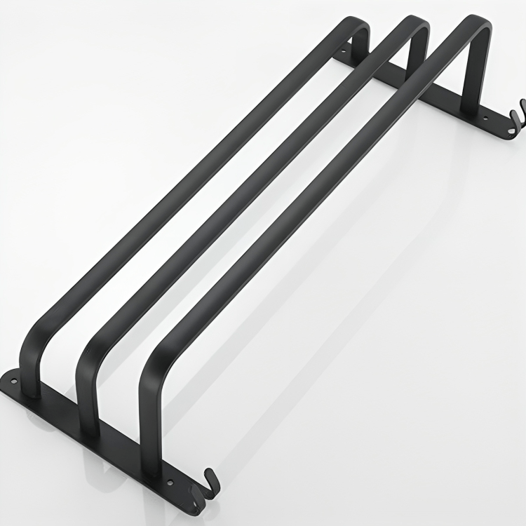 Flextor Mensola Bagno | Design Salvaspazio in Alluminio, Alta Capacità di Asciugatura