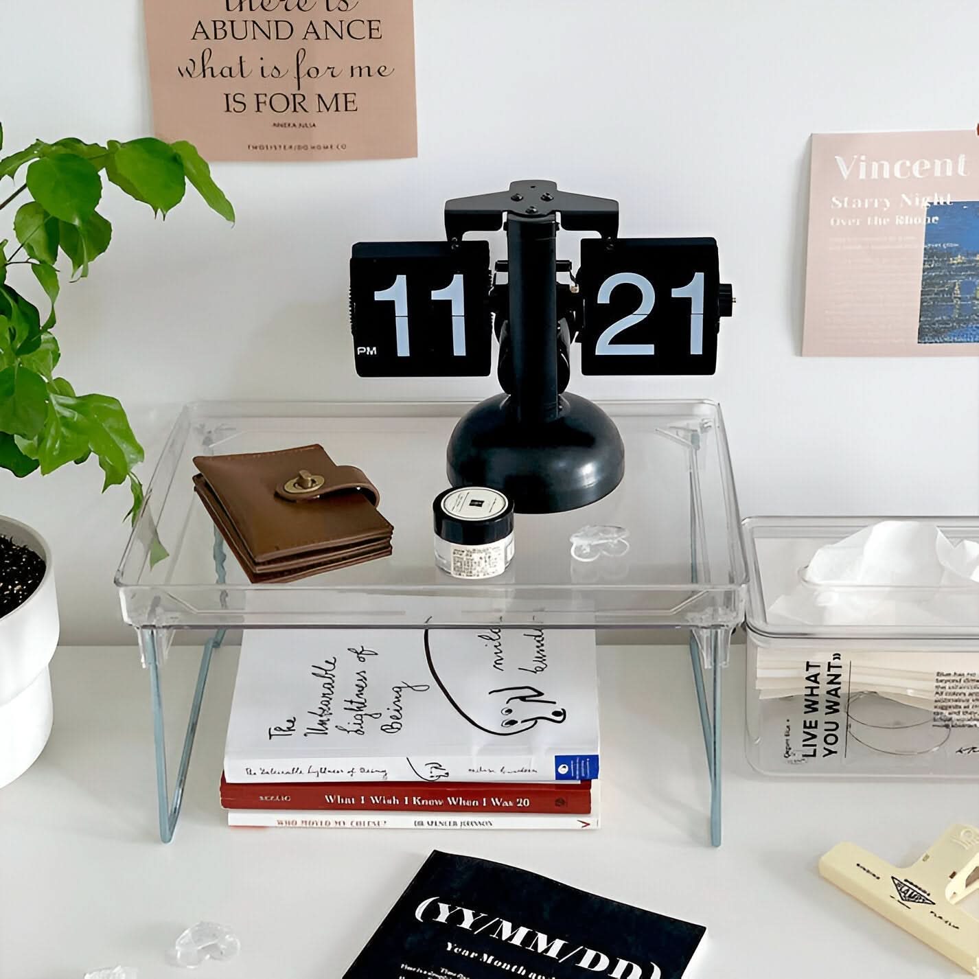 FlipFlow Orologio | Automatico Retrò, Design Minimalista