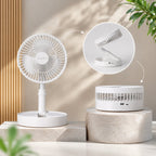 Fresca Mini Ventilatore Portatile | USB Ricaricabile, Pieghevole e Silenzioso