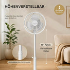 Fresca Mini Ventilatore Portatile | USB Ricaricabile, Pieghevole e Silenzioso