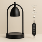 Gioia Kerzenwärmer-Lampe | Edelstahl, einstellbare Helligkeit