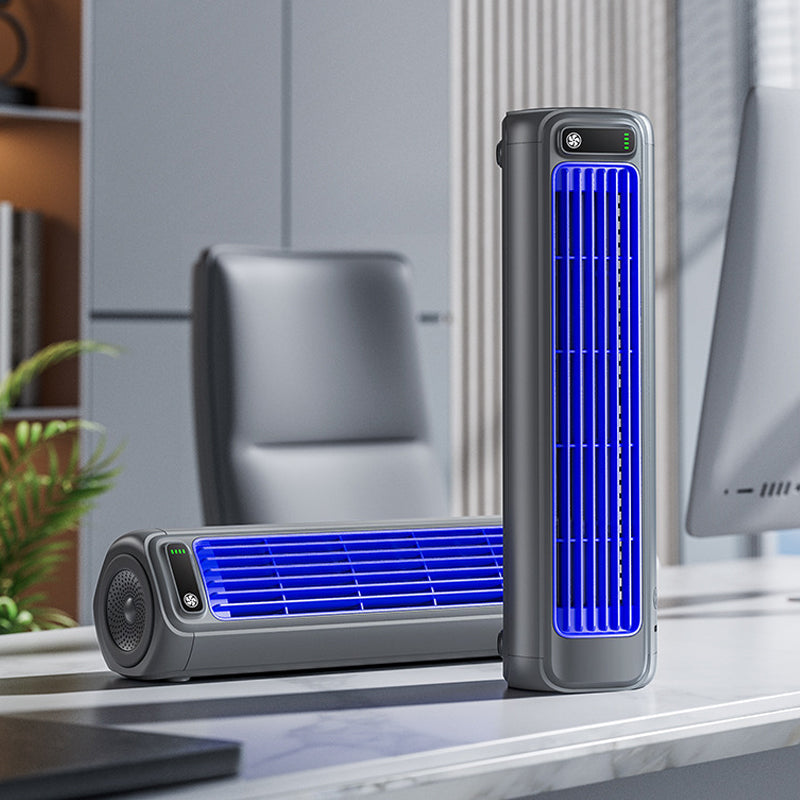 Giro Mobile Ventilatore da Tavolo | Raffreddamento Portatile USB