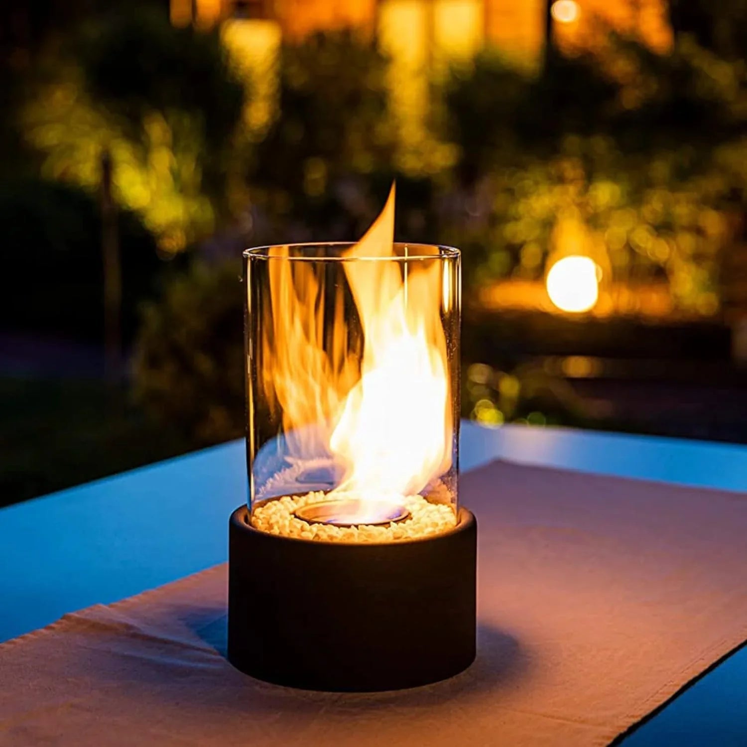 Ignora Bioethanol Table Fireplace | Design Moderno, Fiamma Senza Fumo