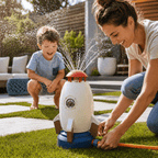 KidoSpray Fun gioco d’acqua | Rotazione a 360°