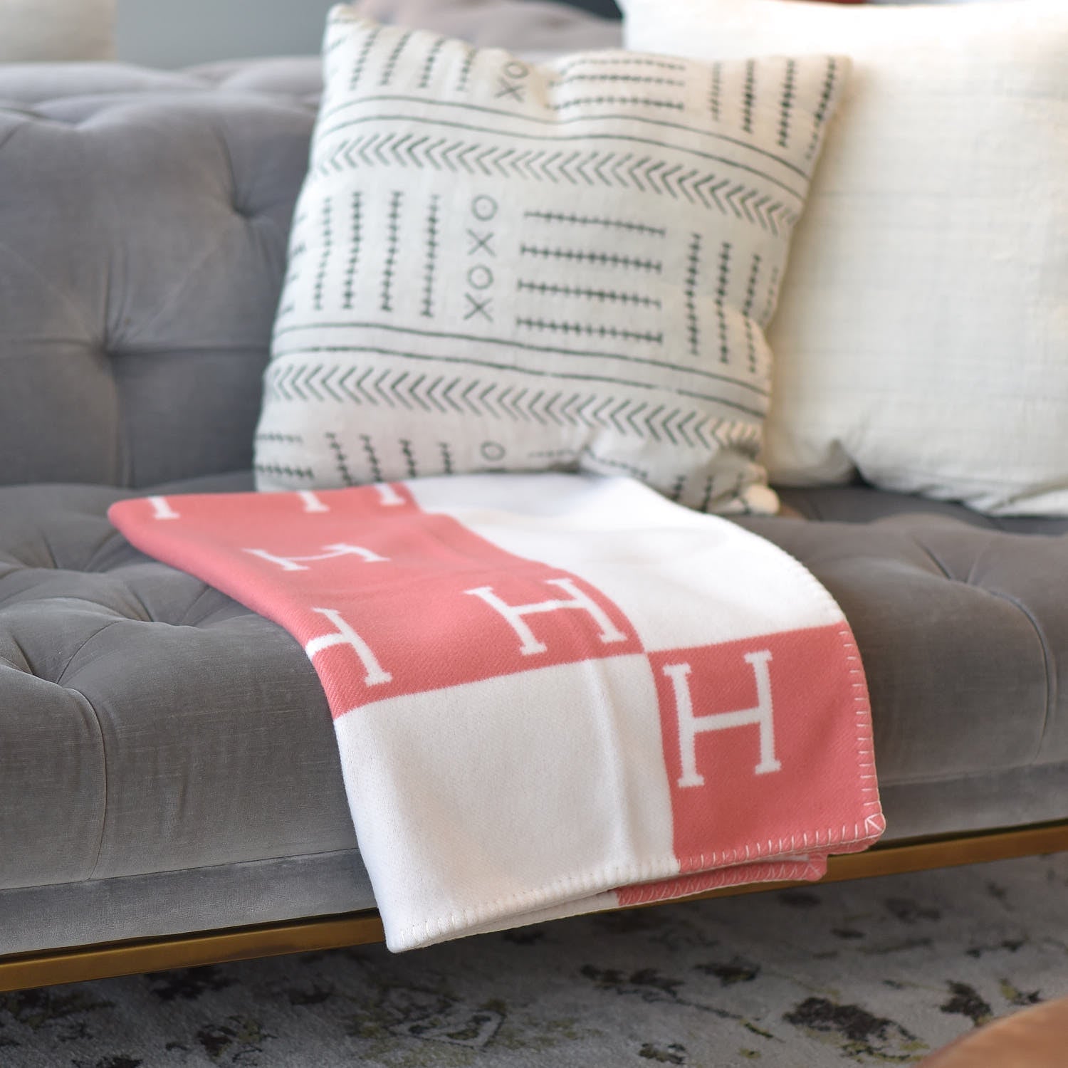LanaLux Couverture | Laine et cachemire ultra-doux, 140x170 cm