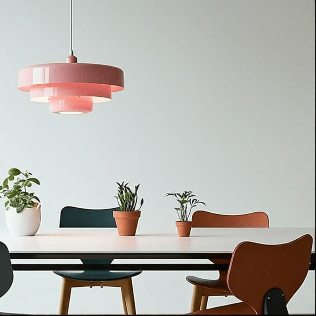 Liora Suspension | Fer, design Bauhaus élégant