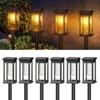 Liora Lumières solaires de jardin | LED blanc chaud 2700K, sans fil