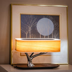 Luce della Vita Tischlampe | Kabelloses Laden, integriertes Bluetooth