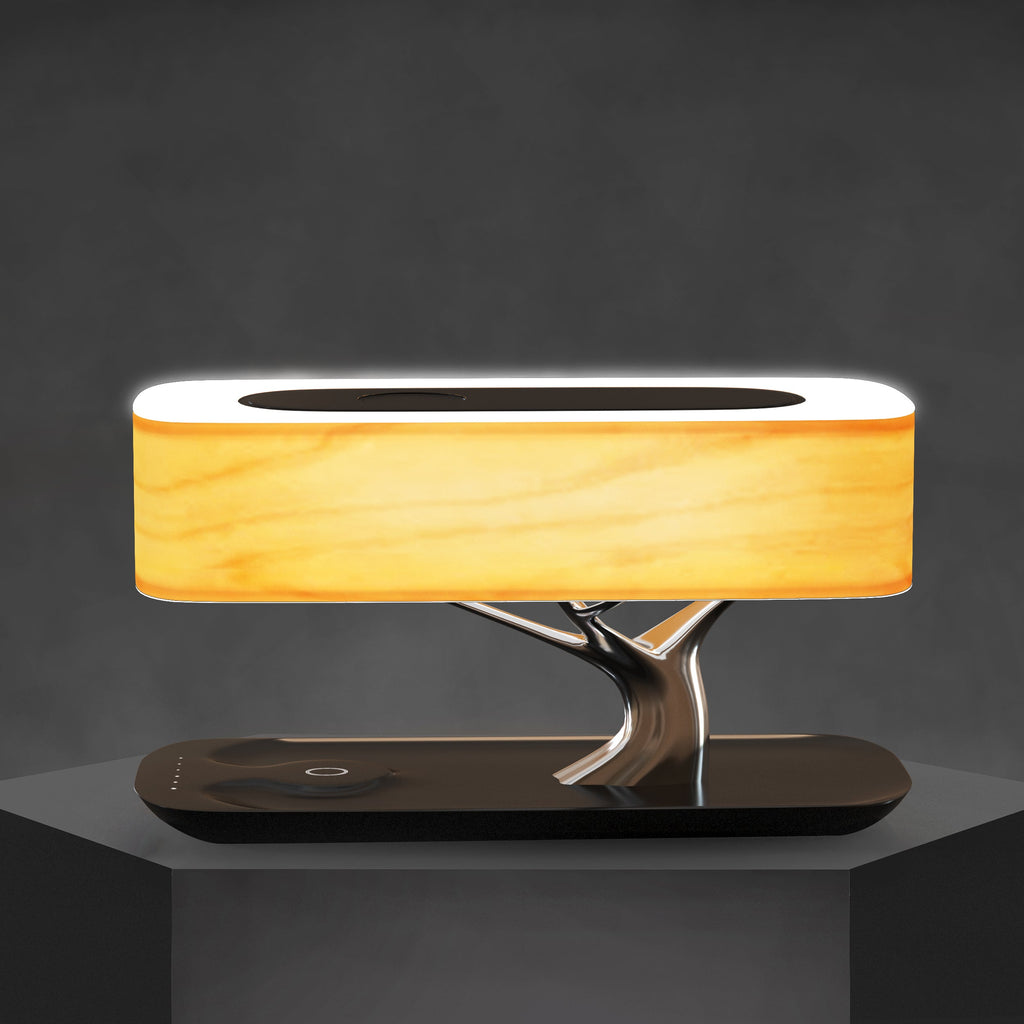 Luce della Vita Lampada da Tavolo | Ricarica Wireless, Bluetooth Integrato