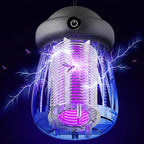 LumaGuard Zanzariera Elettrica | Ricaricabile, UV 395 nm, Efficace per Esterni