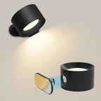 Luma Lampe murale sans fil | Rechargeable, rotation à 360°, 3 niveaux de luminosité