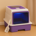 Luma Litière autonettoyante pour chats | Système de stérilisation UV silencieux