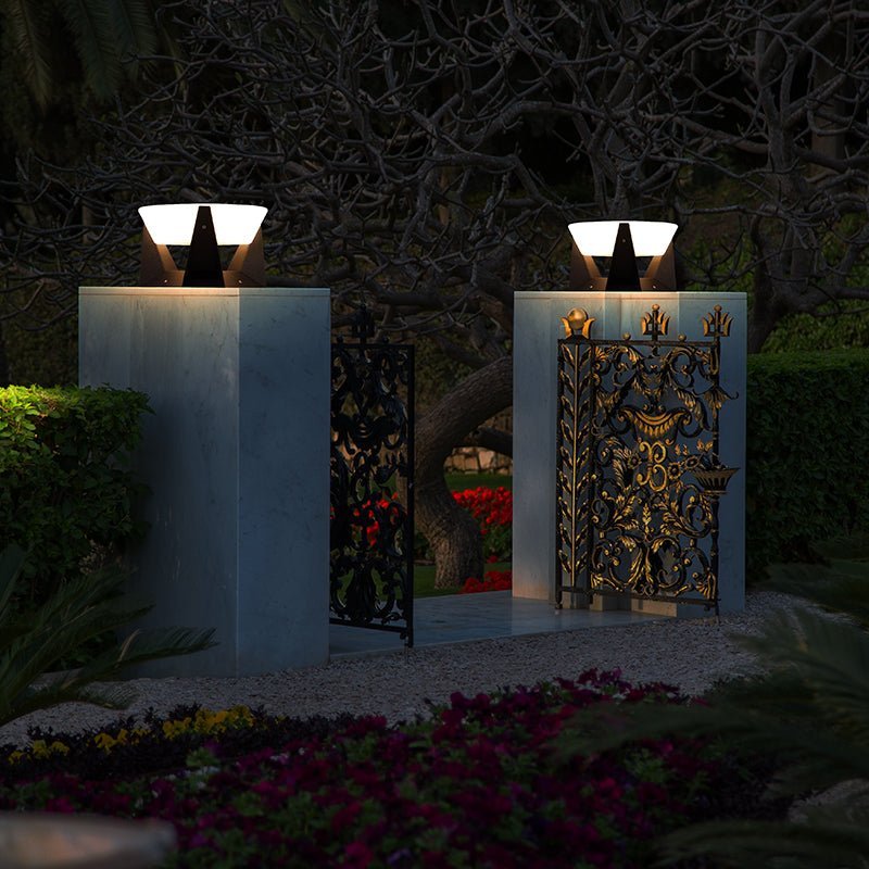 Luma Luci Solari da Giardino | LED Impermeabile, Tricolore, Ricarica Solare