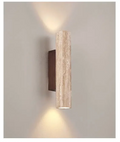 LumeStone Lampada da Parete | Design in Travertino Naturale