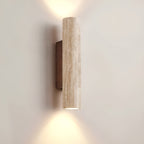 LumeStone Wandleuchte | Design aus natürlichem Travertin