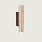 LumeStone Wandleuchte | Design aus natürlichem Travertin