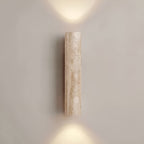 LumeStone Wandleuchte | Design aus natürlichem Travertin