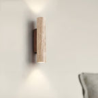 LumeStone Wandleuchte | Design aus natürlichem Travertin