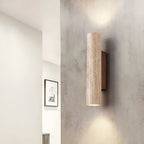 LumeStone Wandleuchte | Design aus natürlichem Travertin