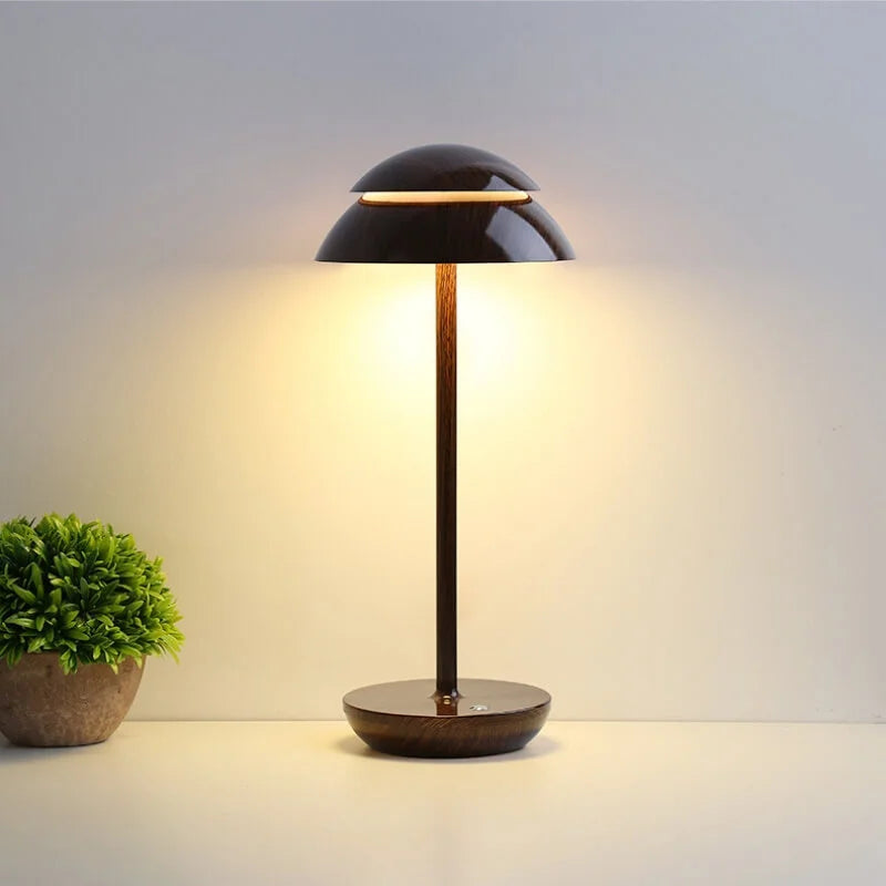 LumiEase Lampada da Tavolo | Design Scandinavo, Senza Fili, Touch Control