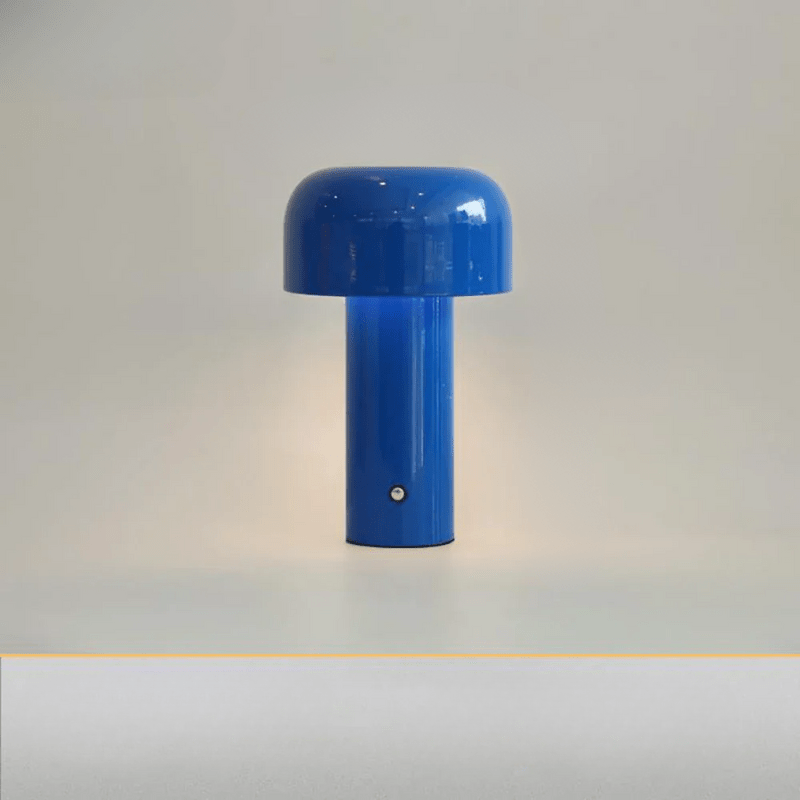 LumiFungus Lampada Da Tavolo | Ricaricabile USB, Design Giocoso Senza Fili