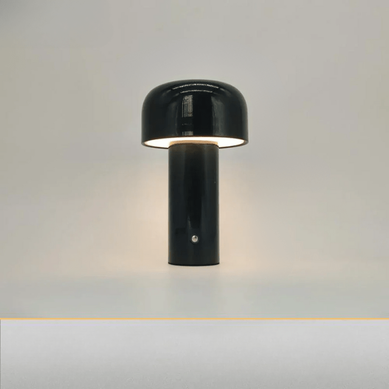 LumiFungus Lampada Da Tavolo | Ricaricabile USB, Design Giocoso Senza Fili