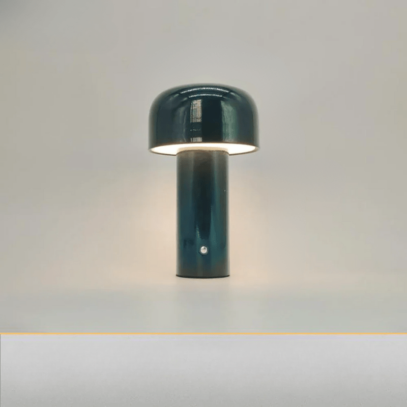LumiFungus Lampada Da Tavolo | Ricaricabile USB, Design Giocoso Senza Fili