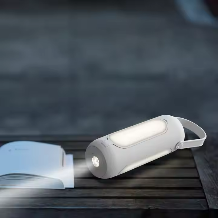 Lumo Lampada da Campeggio | 300 Lumen, Powerbank Integrato, Resistente all'Acqua