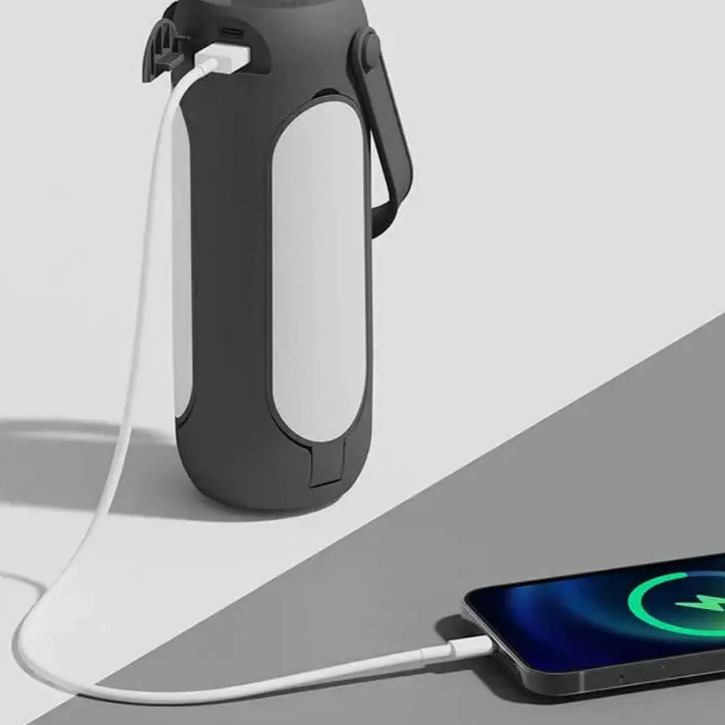 Lumo Lampada da Campeggio | 300 Lumen, Powerbank Integrato, Resistente all'Acqua